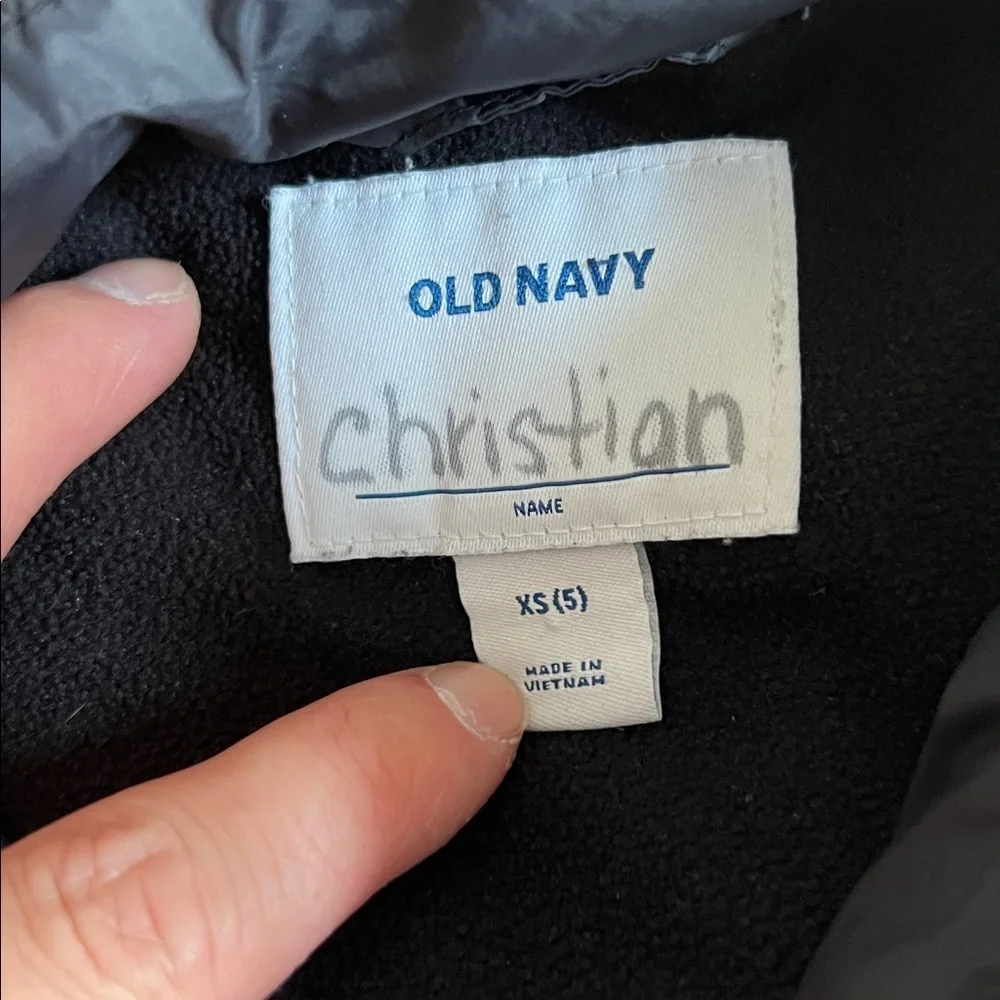 Old Navy Kids Navy Puffer Vest